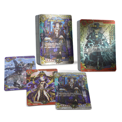 Impresión de juegos de cartas personalizados de Yugioh con acabado de superficie de barnizado y diseño personalizado