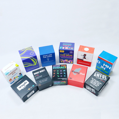 Deck de cartas de fabricación de impresión de juegos de cartas para parejas de lujo