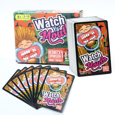 Papel Normal Ver Ya Boca Juego de mesa OEM Juego de cartas Flash Cards Normal
