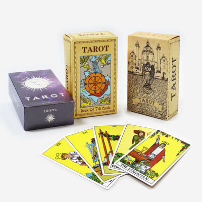 Tarot Cards Personalizadas de Calidad Premium con Impresión Offset CMYK a 4 Colores para Adivinación y Entretenimiento