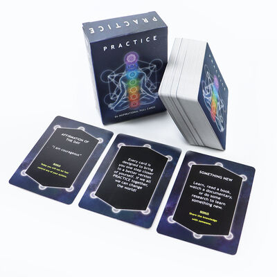 Tarjetas de Tarot de diseño personalizado con CMYK 4 Impresión offset a color y guía incluida