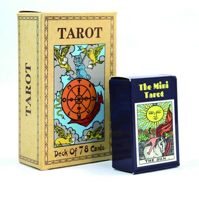 Tarjetas de Tarot Imprimibles de Diseño Personalizado con Papel de Núcleo Negro de 310 g/m² y Opción de Muestra Gratuita