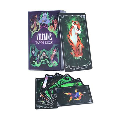 Tarjetas Tarot imprimibles de diseño personalizado con papel de arte de 300/350/400gsm en 57*87mm /63*88mm/tamaño personalizado