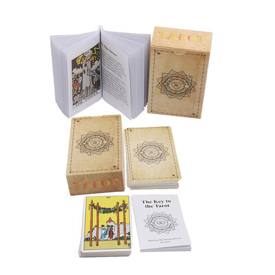 Tarot Personalizado con Papel Couché de 300 g/m² y Guía Incluida