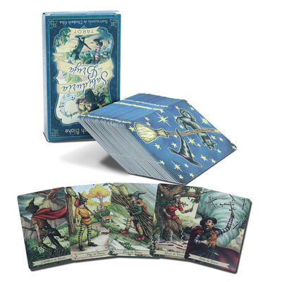 Tarot Personalizado Imprimible con Papel de Núcleo Negro de 310gsm y Colores CMYK/Pantone