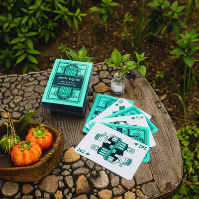 Impresión personalizada Eco-friendly Gold Edge Cartas de juego Personalizadas Decks de póquer para fiestas y regalos