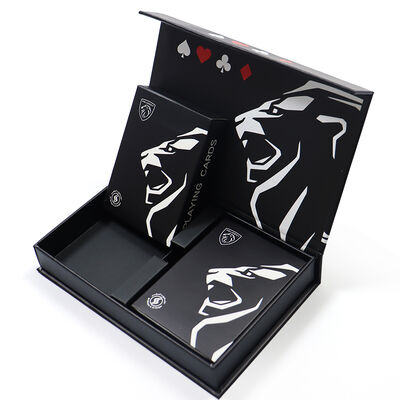 Naipes personalizados ecológicos con caja doble y embalaje personalizado para actividades promocionales