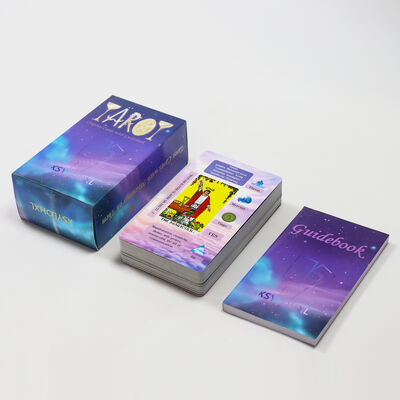 Proveedor de venta al por mayor Tarot Predict Tarot Card Impresión de tarot de diseño personalizado Logotipo de tarot de papel personalizado