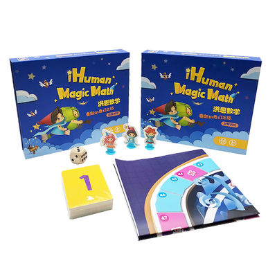 Juegos de mesa educativos del OEM para los niños 100 moldes del tamaño de las tarjetas