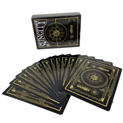 Tamaño personalizado dialecto de la aduana de las tarjetas de juego 75x115m m 100x150m m