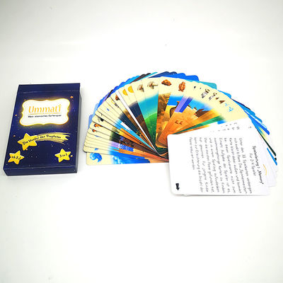 niños 350gsm que aprenden tarjetas flash
