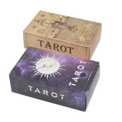 Laminación imprimible clásica grande del lustre de la adivinación de las cartas de tarot del PVC