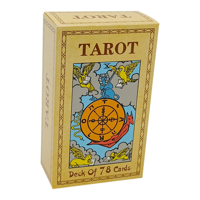 La cubierta imprimible del tarot de la hoja de oro carda 57x87m m Matte Lamination